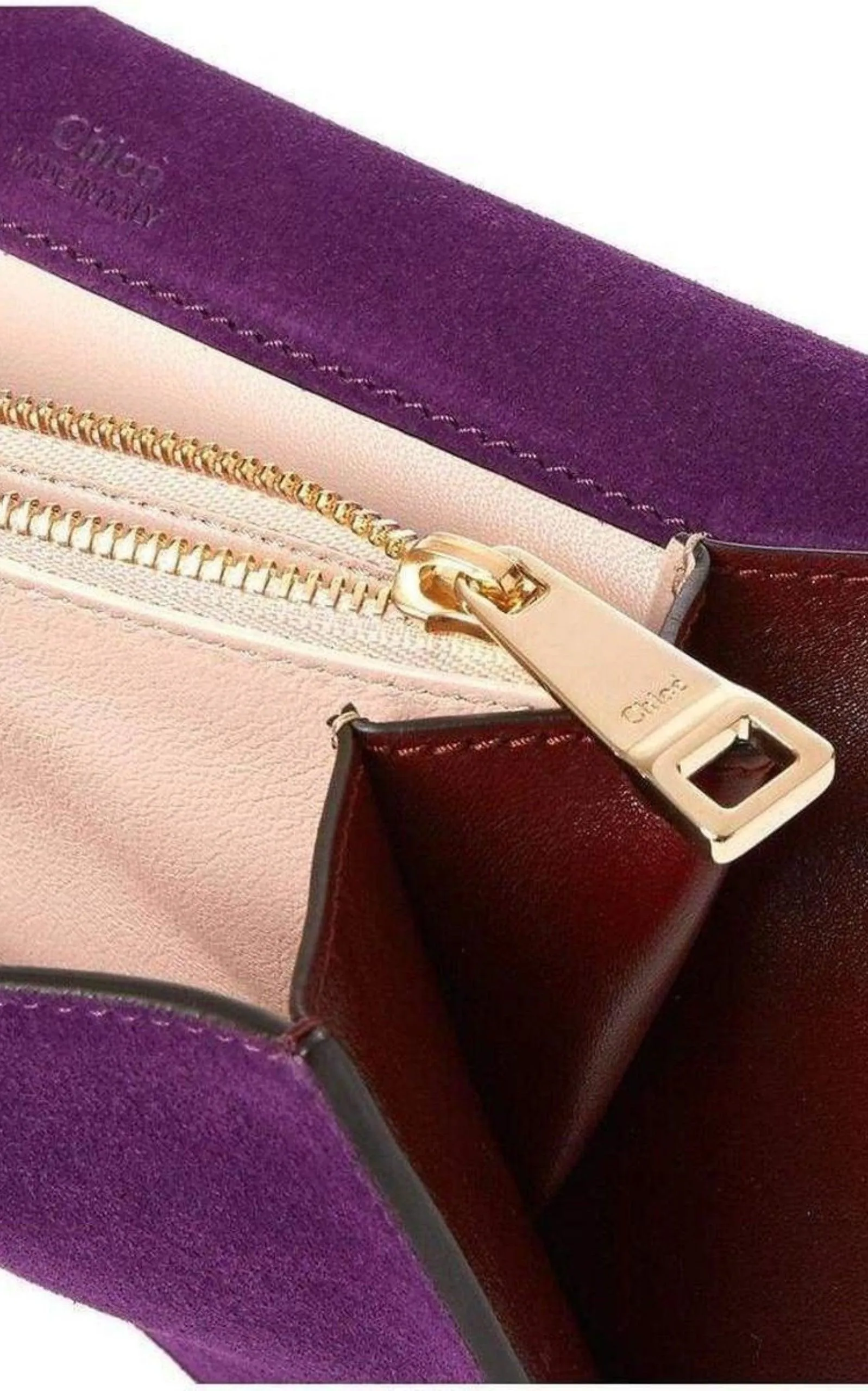 Gabrielle Burgundy Leather Clutch