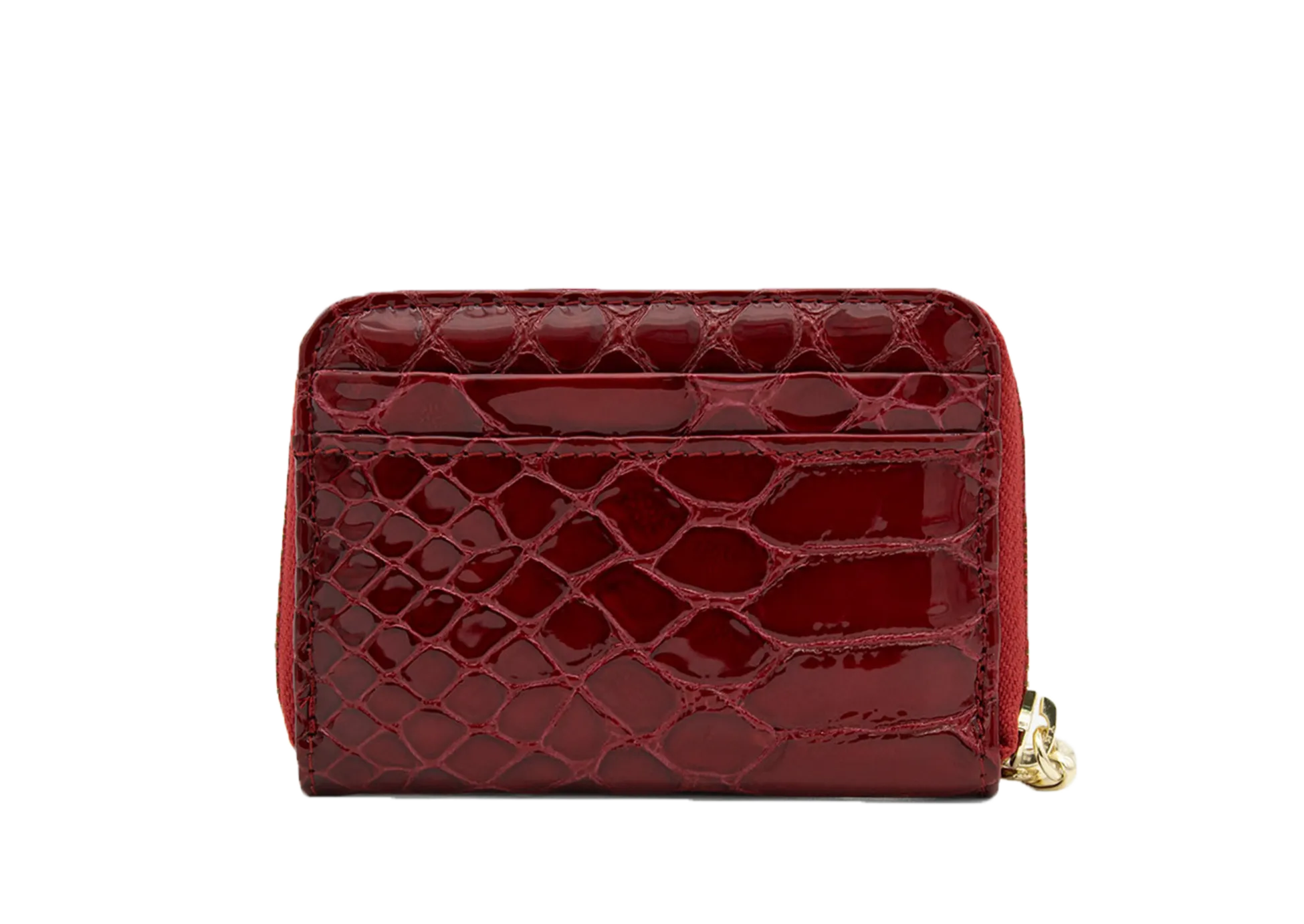 Gallop Patent Leather Card Holder