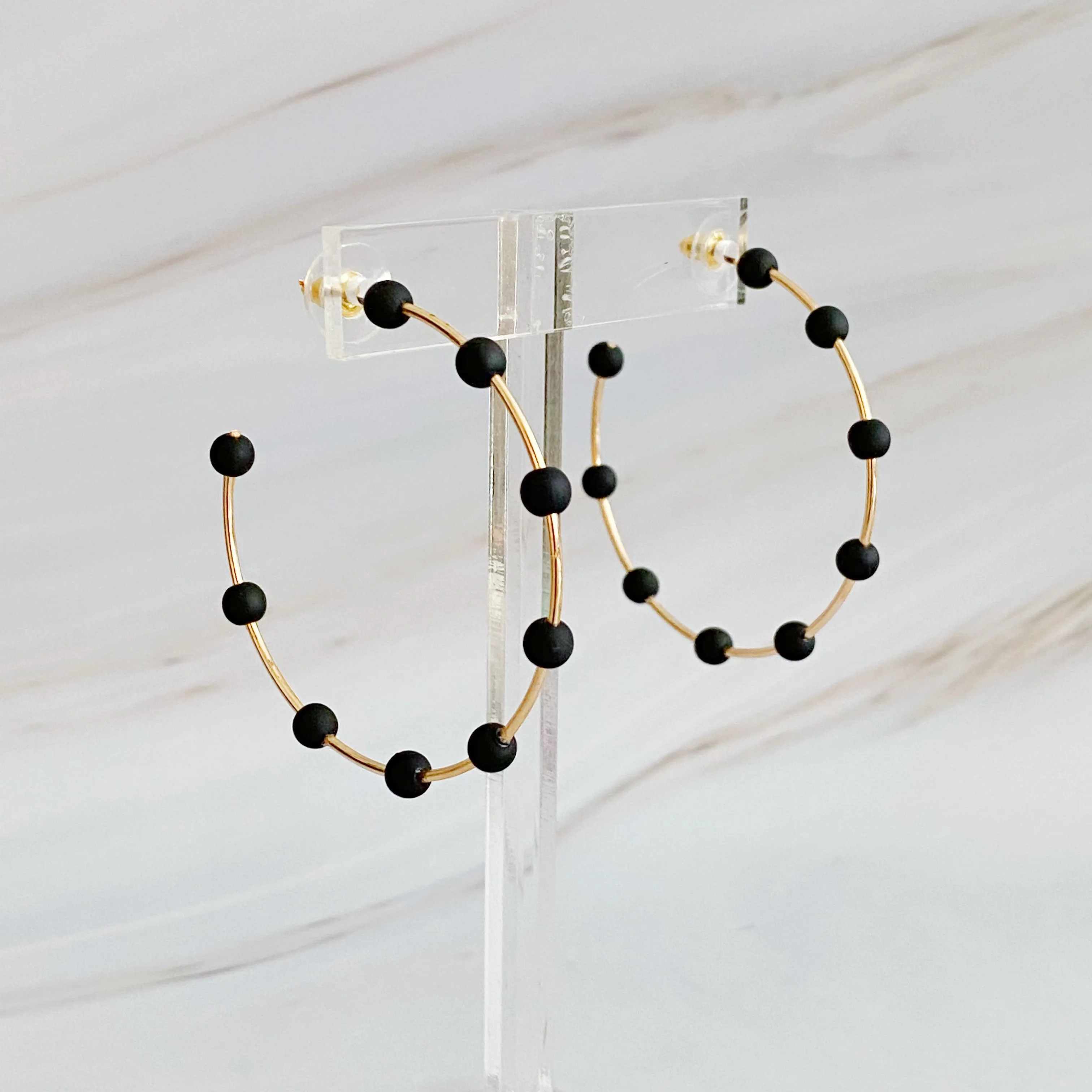 Games On Cloud Nine Hoop Earrings
