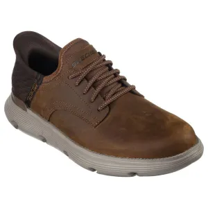 Garza-Gervin Men's Slip In - Dark Brown