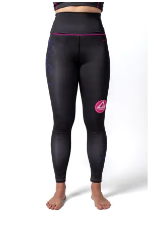 GB Sakura Womens Compression Pants - Black