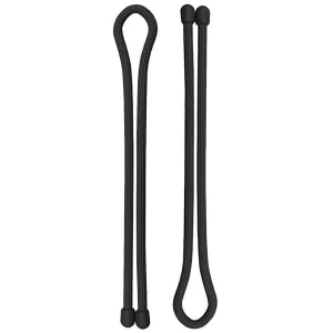 Gear Tie, Black - 18" (2 Pack)