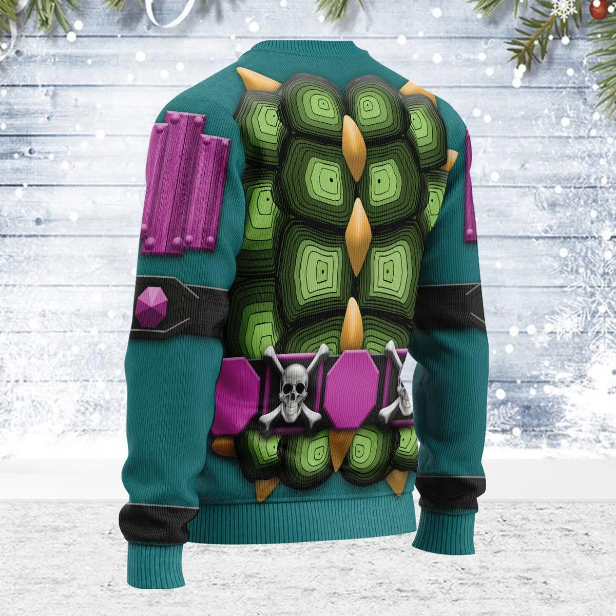 Gearhomie Merry Christmas Ultimates! Slash Unisex Wool Sweater
