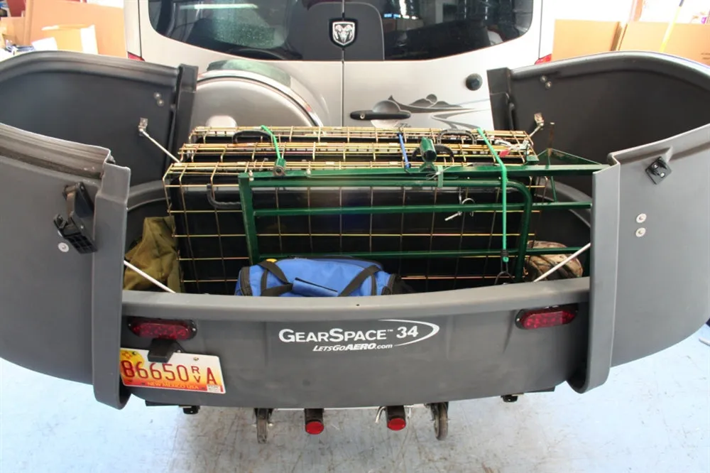 GearSpace Slideout Cargo Carrier - Dark Grey
