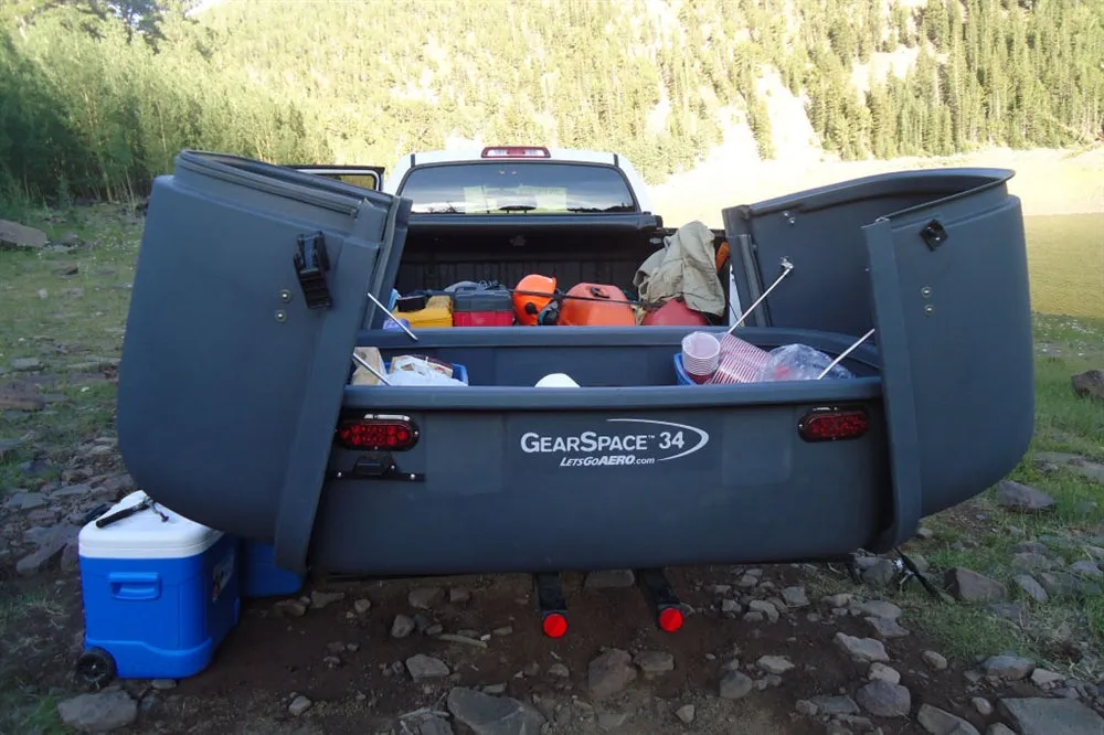 GearSpace Slideout Cargo Carrier - Dark Grey