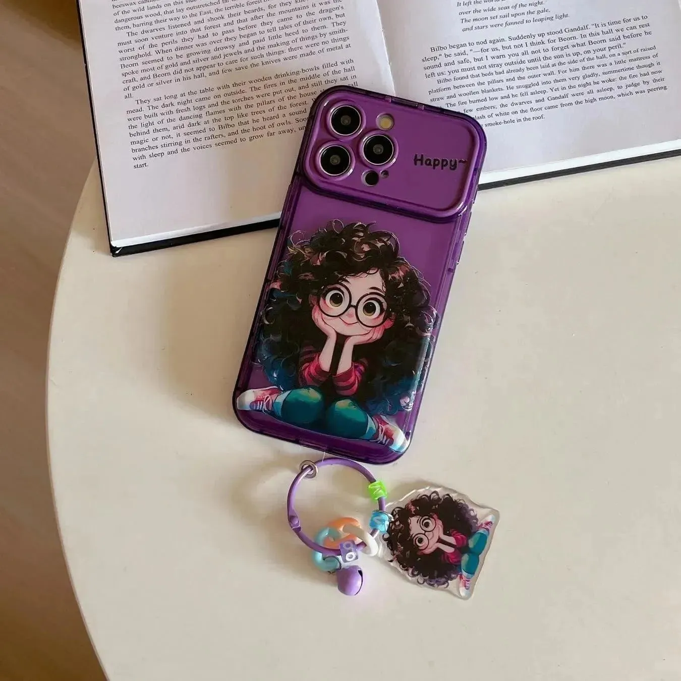 Geek Girl Charm Phone Case (For iPhones)