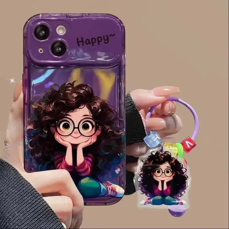 Geek Girl Charm Phone Case (For iPhones)