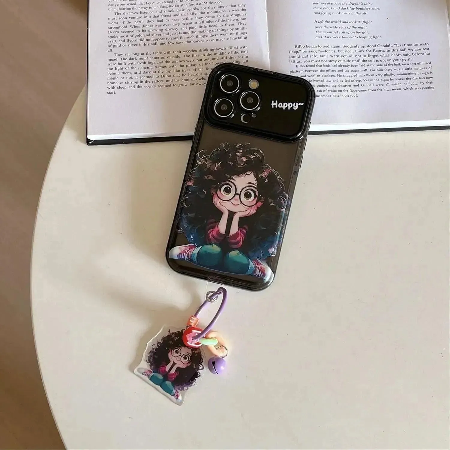 Geek Girl Charm Phone Case (For iPhones)
