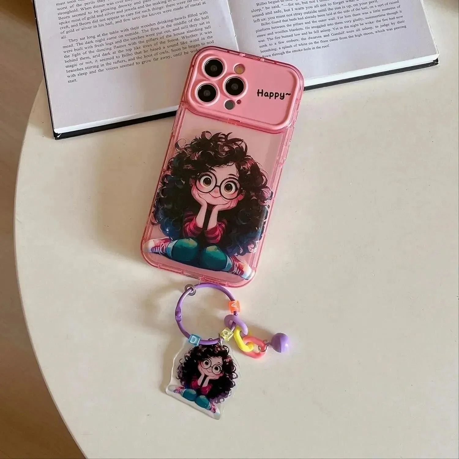 Geek Girl Charm Phone Case (For iPhones)