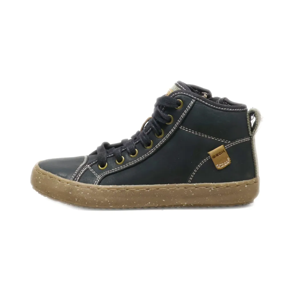 Geox Ankle Boots Fabric Blue Colour For Kids