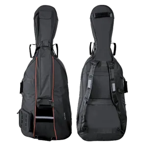 GEWA Premium Cello Gig Bag 10mm Padding Black - 1/4