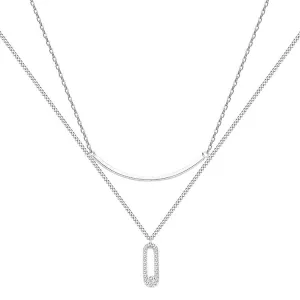 Gia Layered Crystal Necklace