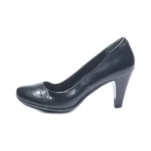 Giani Bernini Mid-Heel Shoes Leather Black Colour For Women
