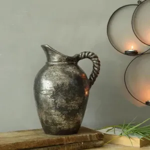 Giraud Vintage Style Jugs Silver Antique Large