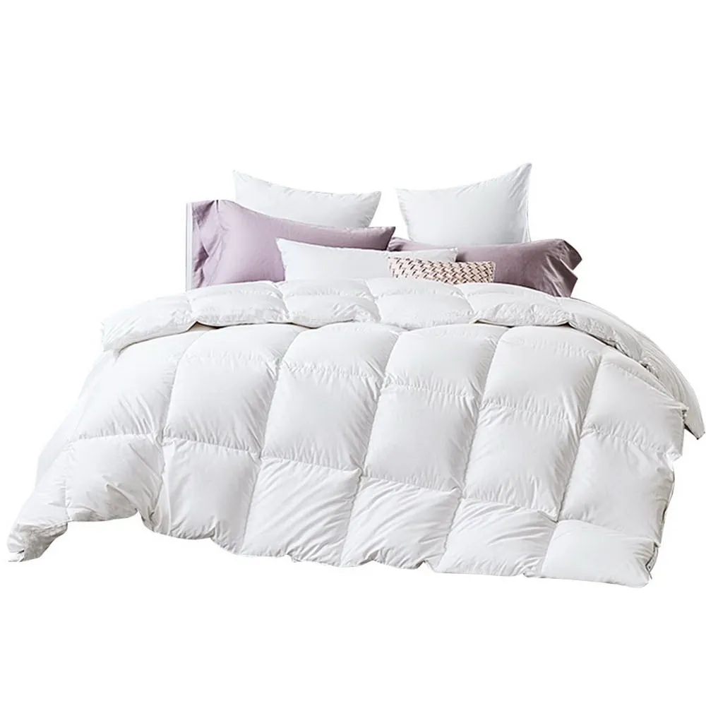 Giselle Bedding King Size Light Weight Duck Down Quilt Cover