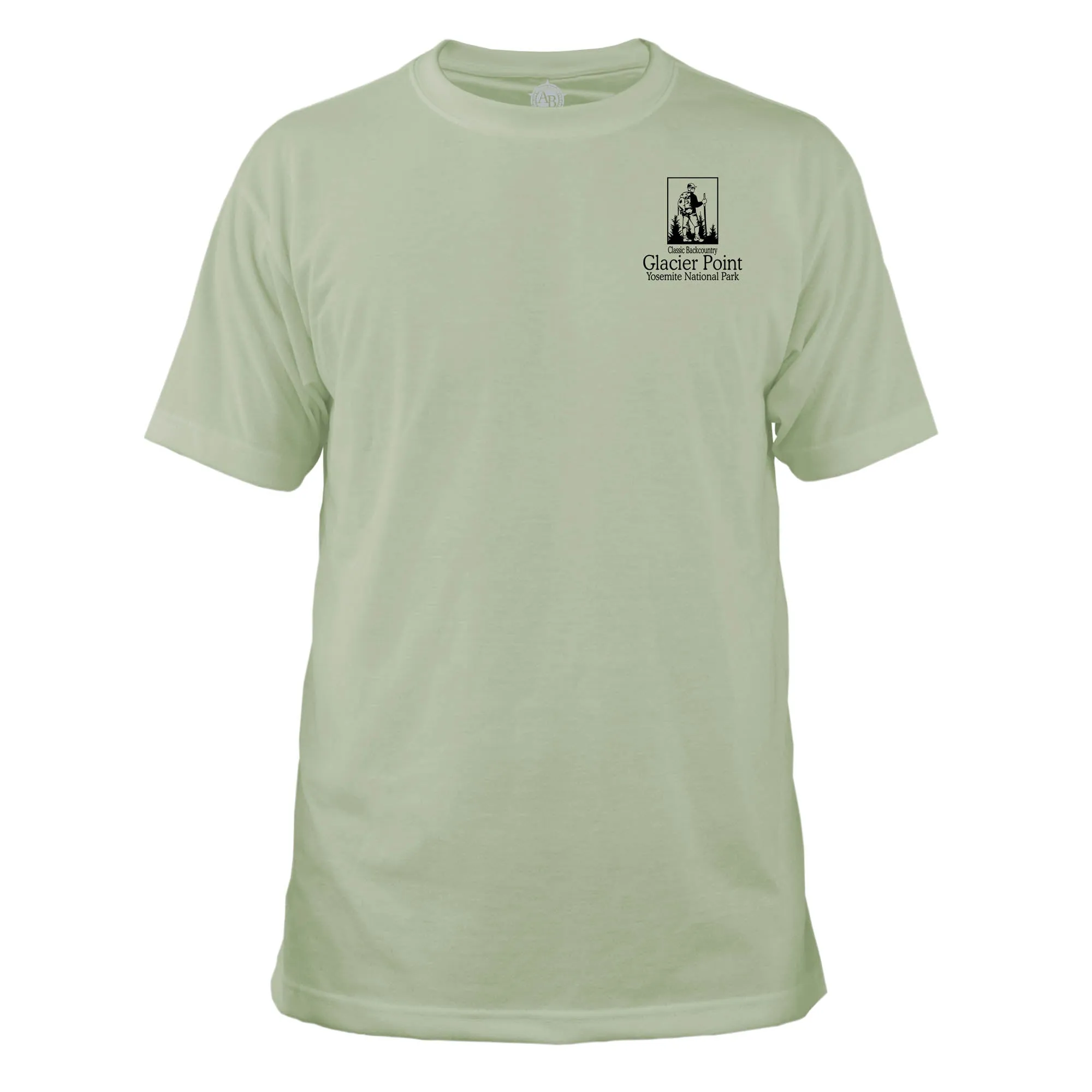 Glacier Point National Park Classic Backcountry Basic Crew T-Shirt