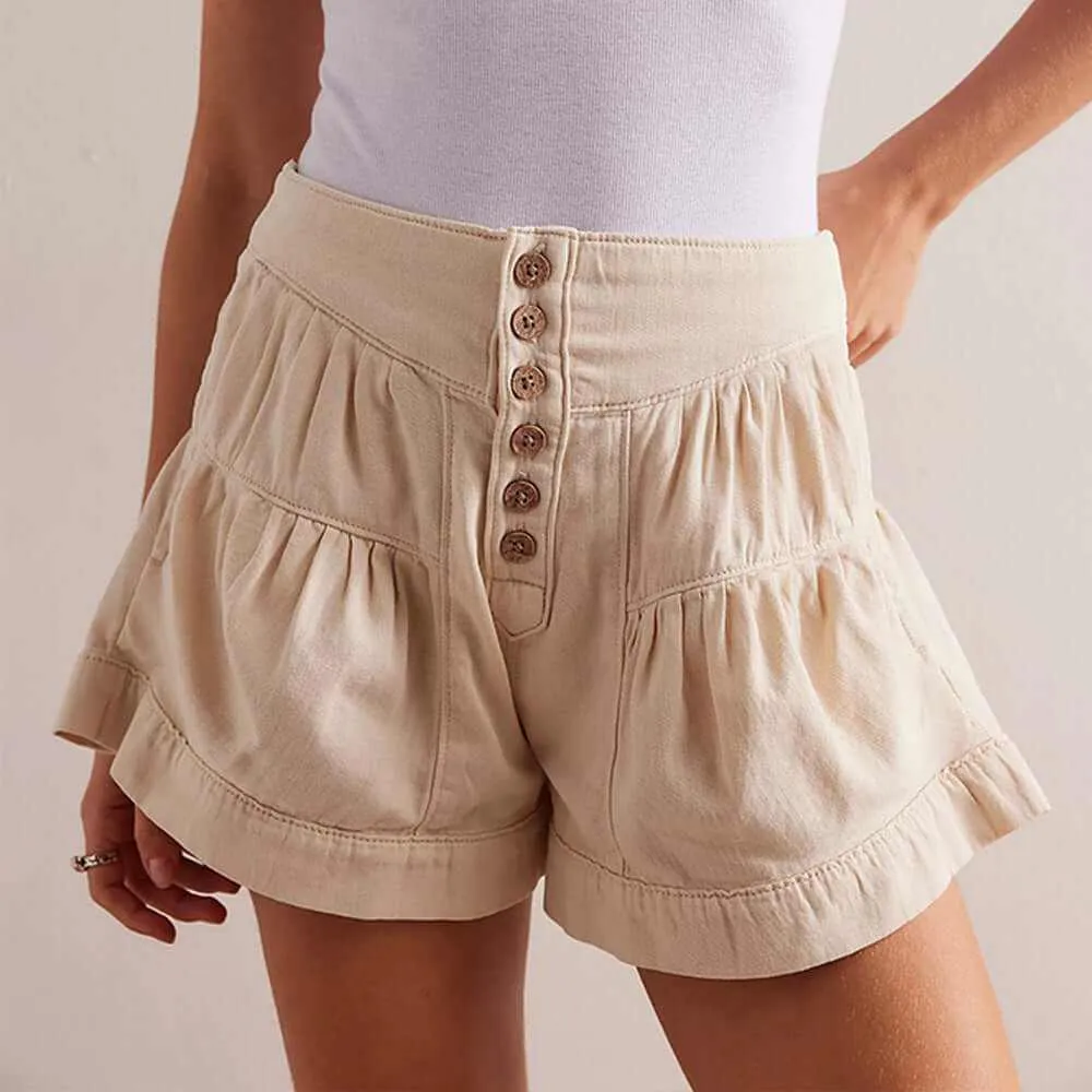 Glow Chic's Denim Shorts With Pockets
