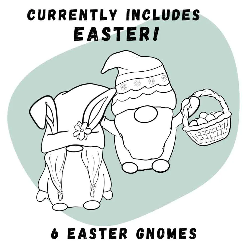 Gnomes Galore: 90  Adorable Seasonal Gnomes