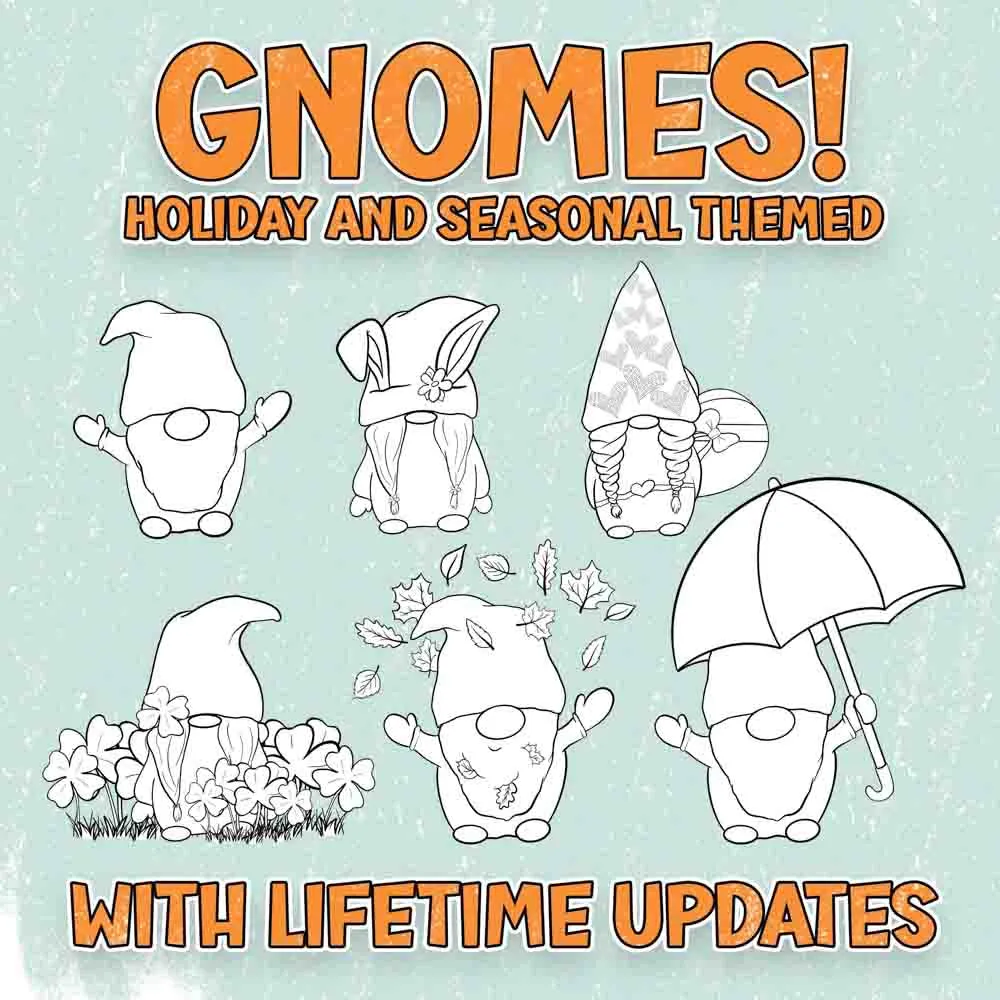 Gnomes Galore: 90  Adorable Seasonal Gnomes
