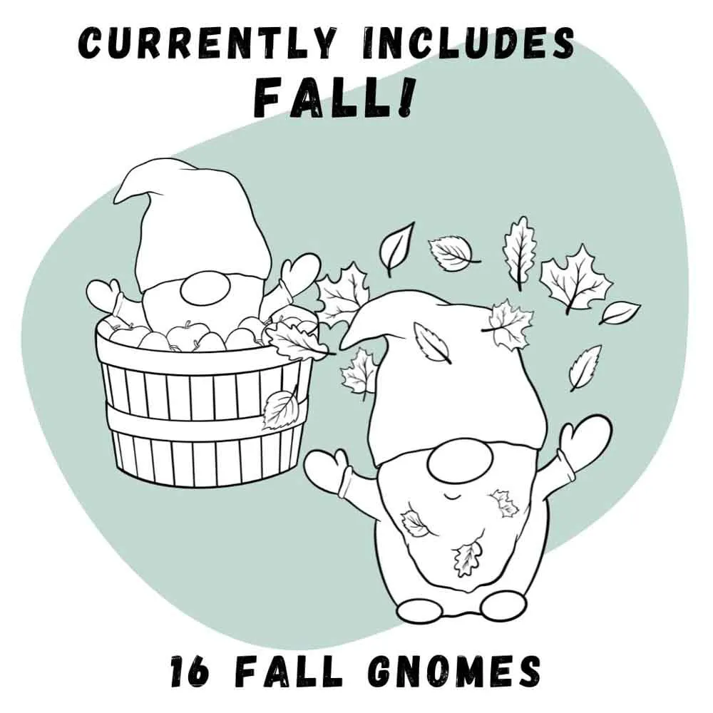 Gnomes Galore: 90  Adorable Seasonal Gnomes
