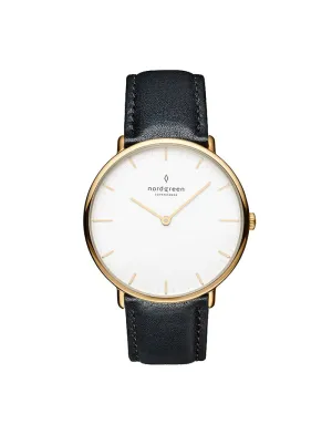 Gold dial watch