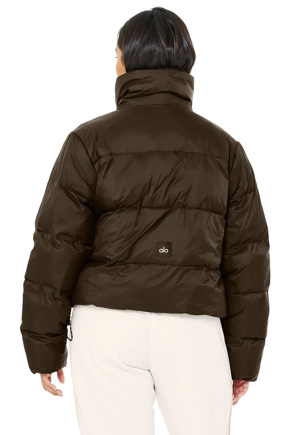 Gold Rush Puffer - Espresso