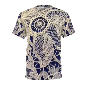 Golden and Blue - Inovax Unisex Cut & Sew Tee
