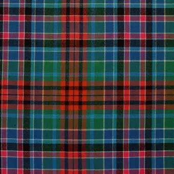 Gordon Red Ancient Light Weight Tartan Shawl