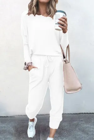 Grab Every Color Lounge Set White
