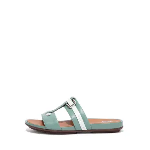 GRACIE STUD-BUCKLE SLIDES  Sandals
