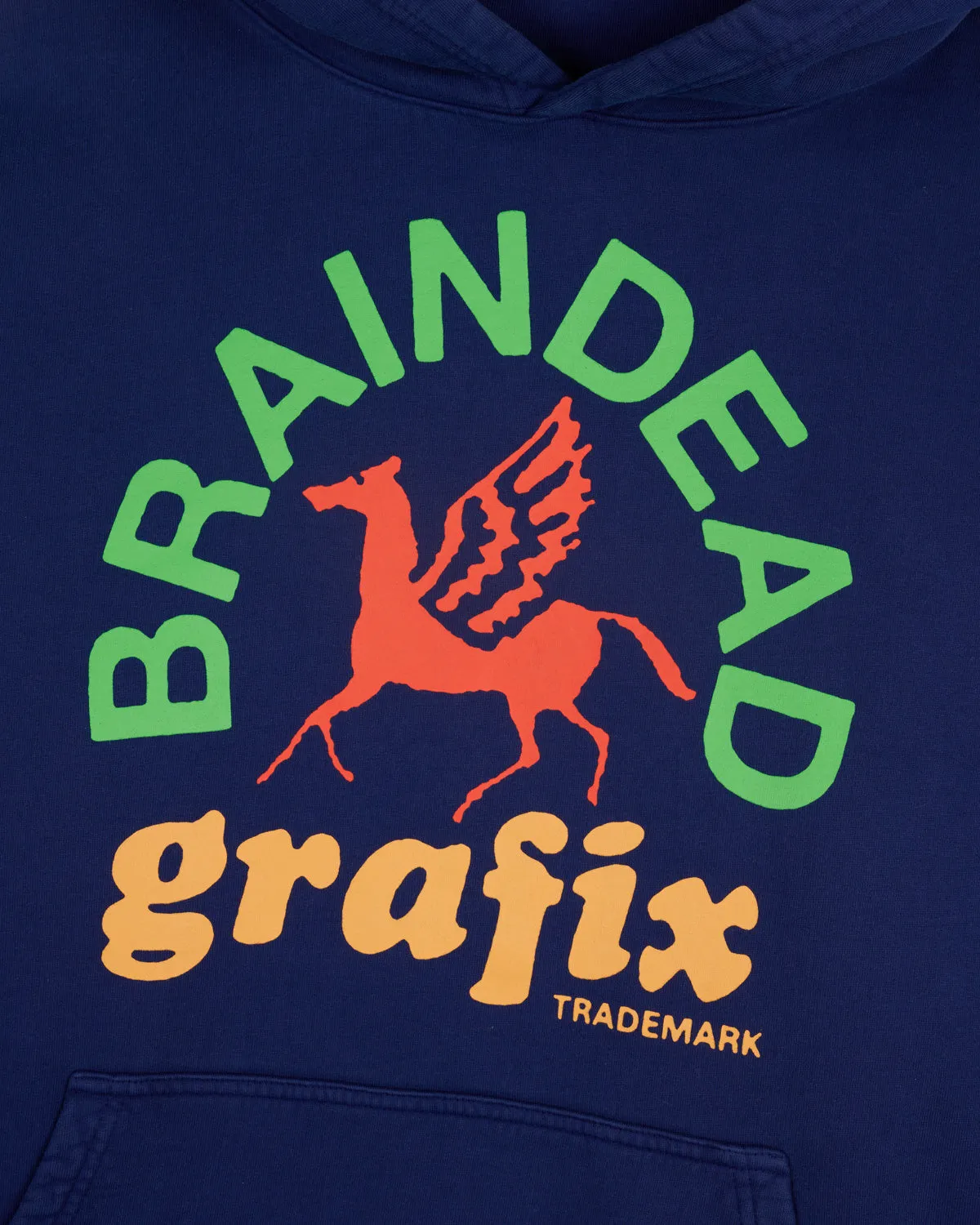 Grafix Hoodie - Navy
