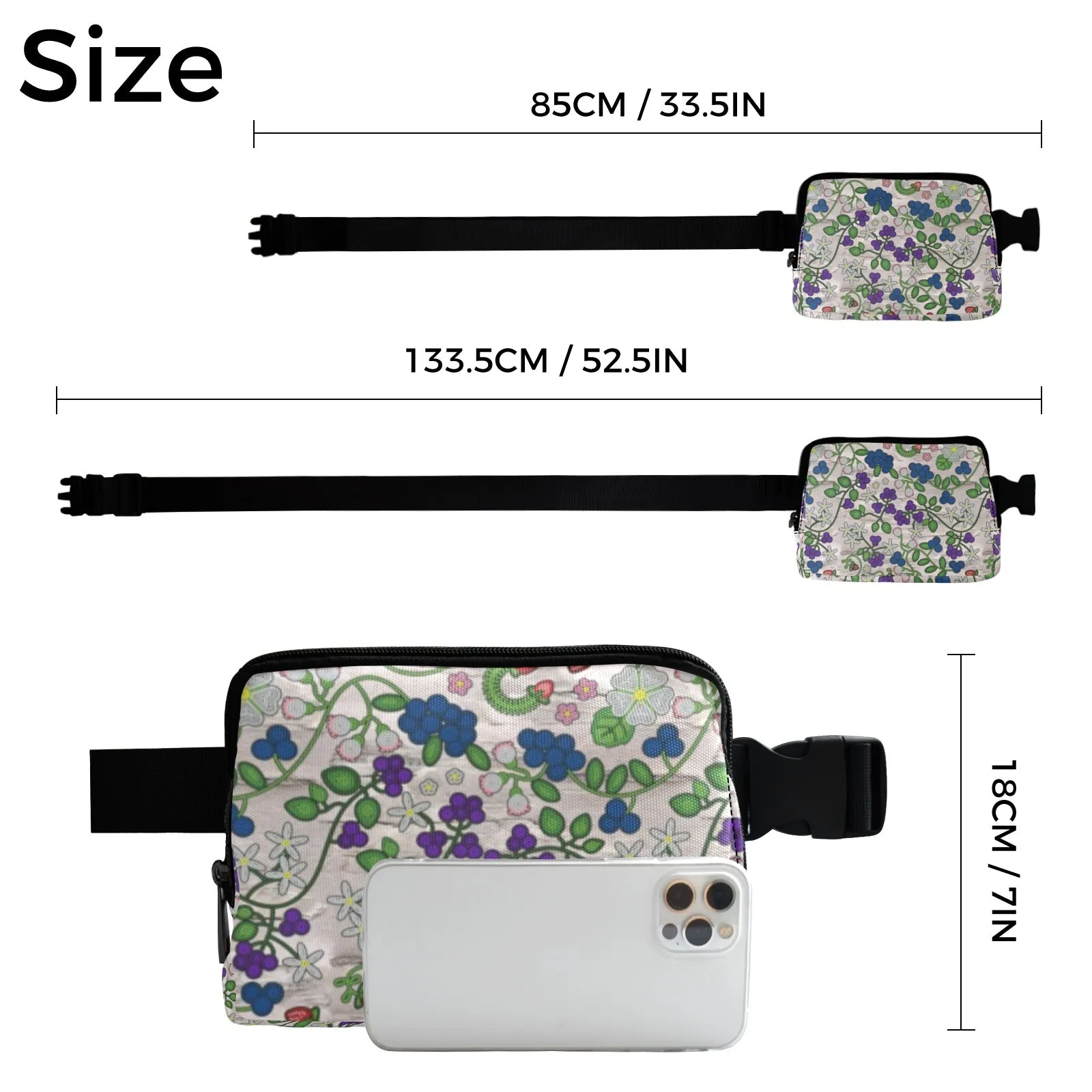 Grandmother's Stories Bright Birch Belt Bag