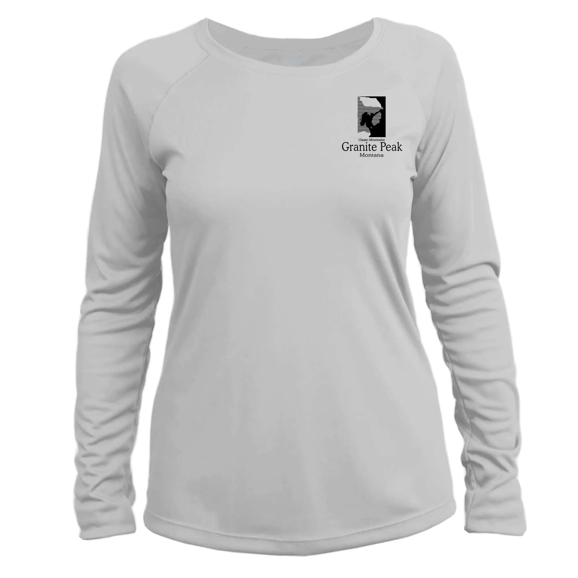 Granite Peak Classic Mountain Long Sleeve Microfiber Women's T-Shirt