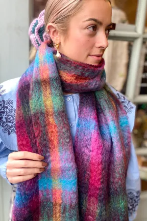 Green Grove Weavers Mohair Butterfly Scarf