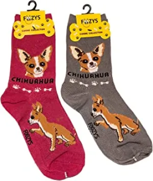 Grey Chihuahua Socks