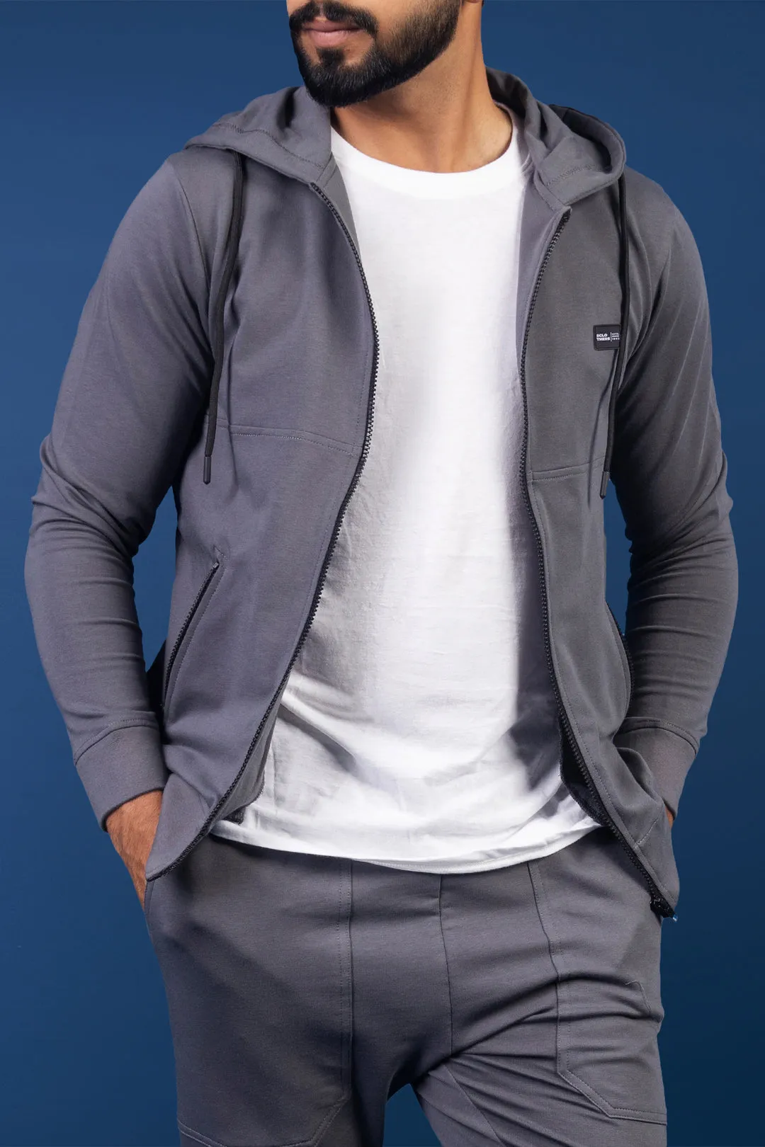 Grey New Sclothers Coord Set - W23 - MHC005R