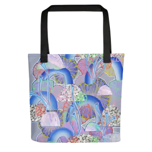 Grey Organism Tote bag
