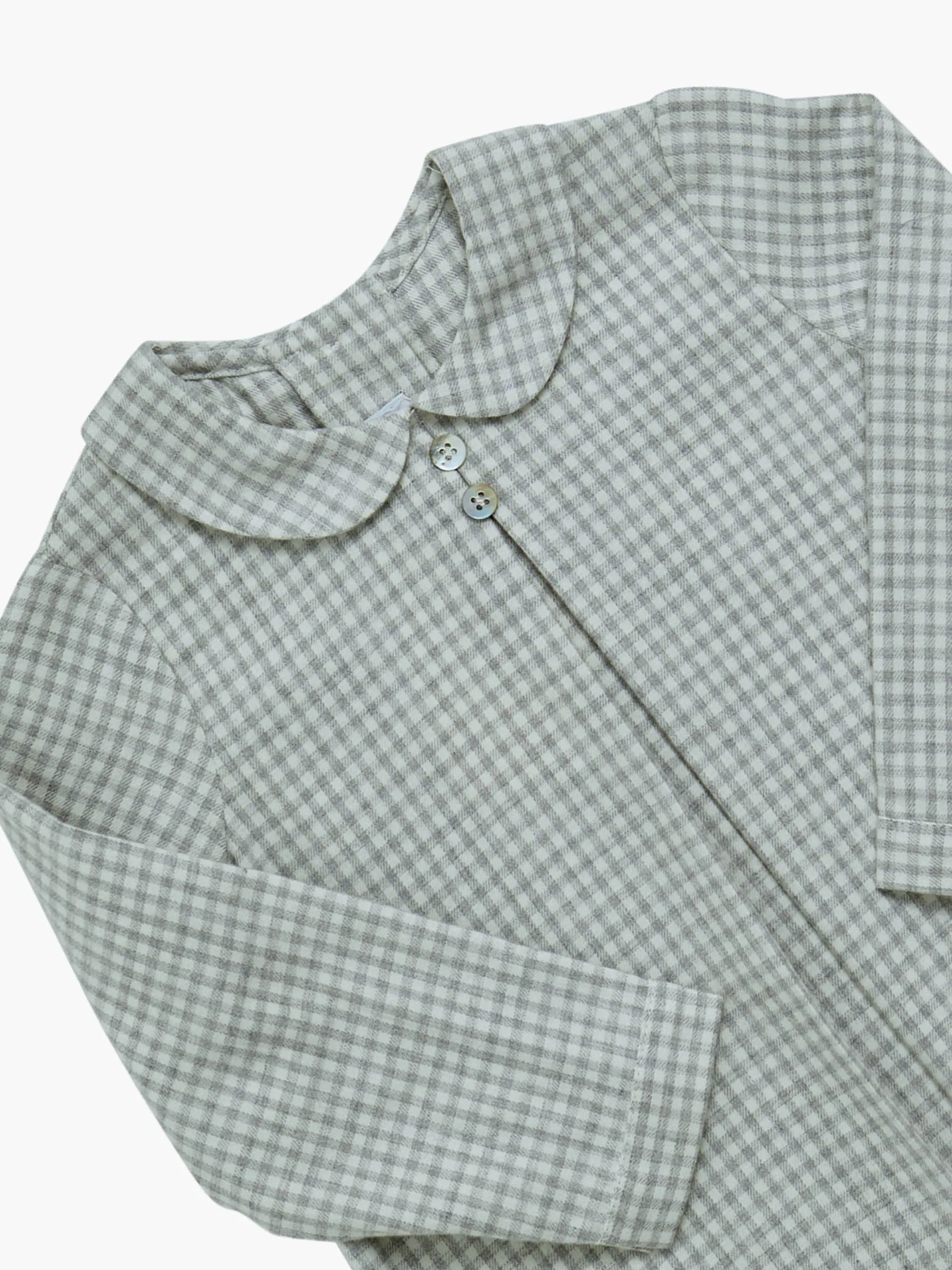 Grey vichy Darius shirt