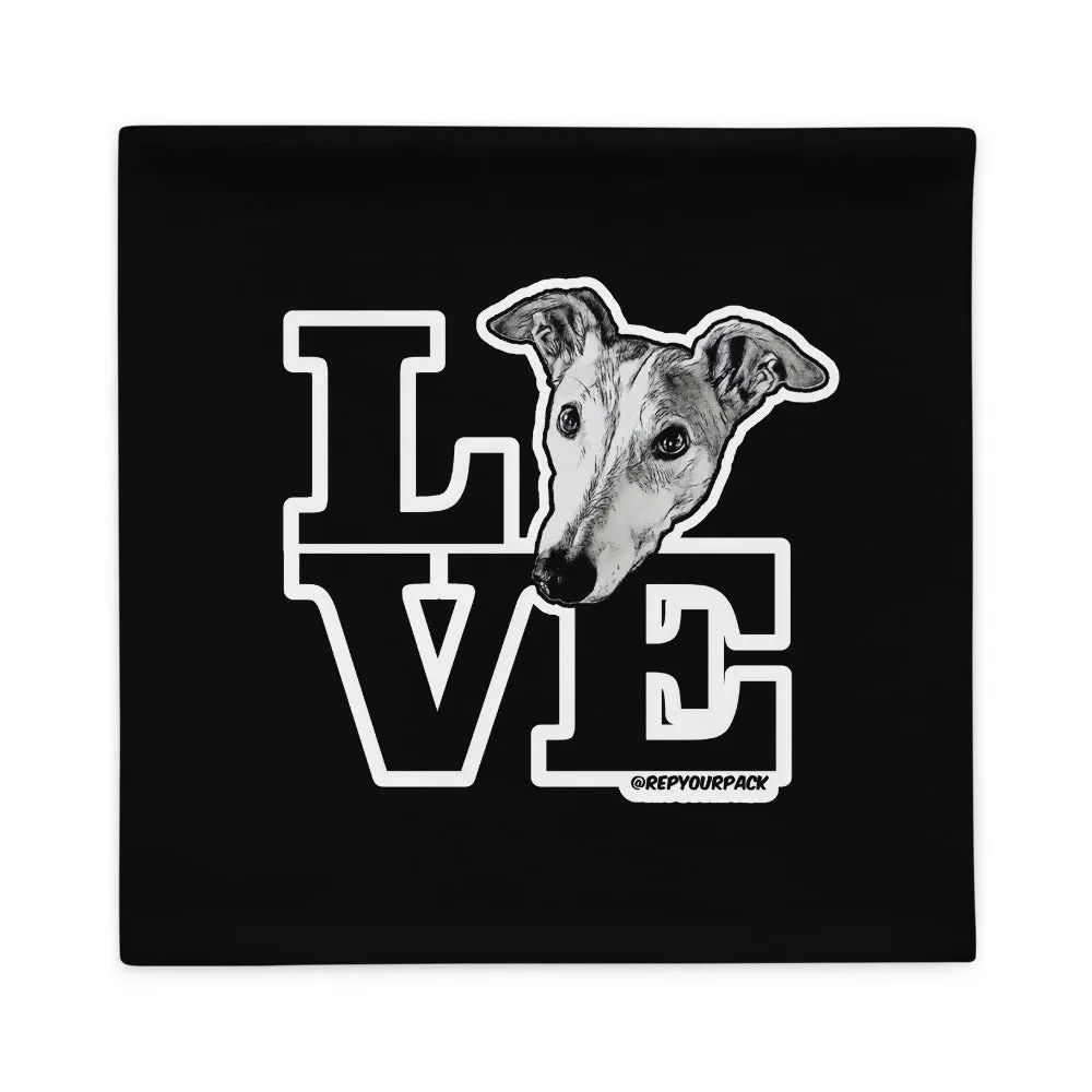 Greyhound Cushion Case
