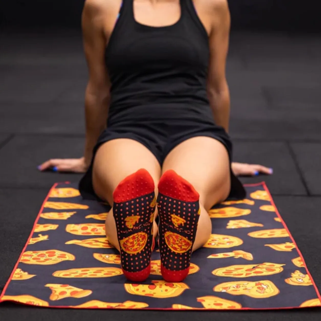 Grippy Socks - Pizza (Barre / Pilates)