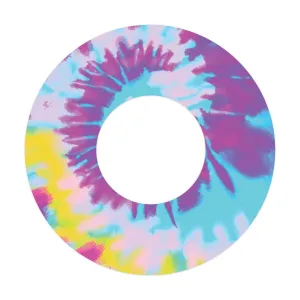 Groovy Tie-Dye Patch  Tape Designed for the FreeStyle Libre 2