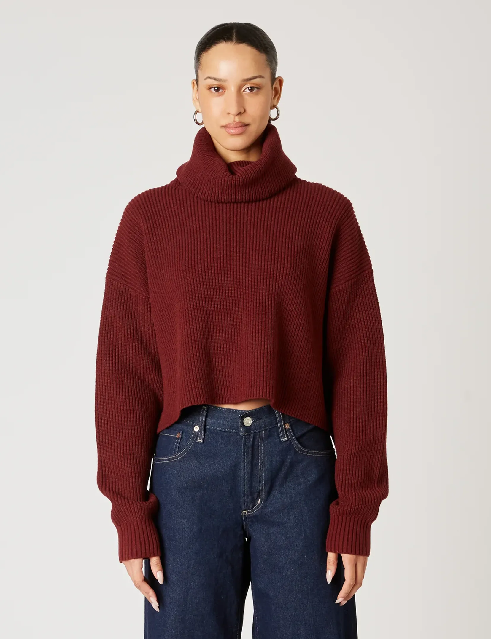 Gstaad Sweater, Cherry Cola