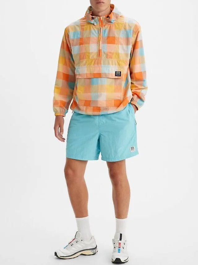 GT WARM UP SHORT | BLUE WHITE