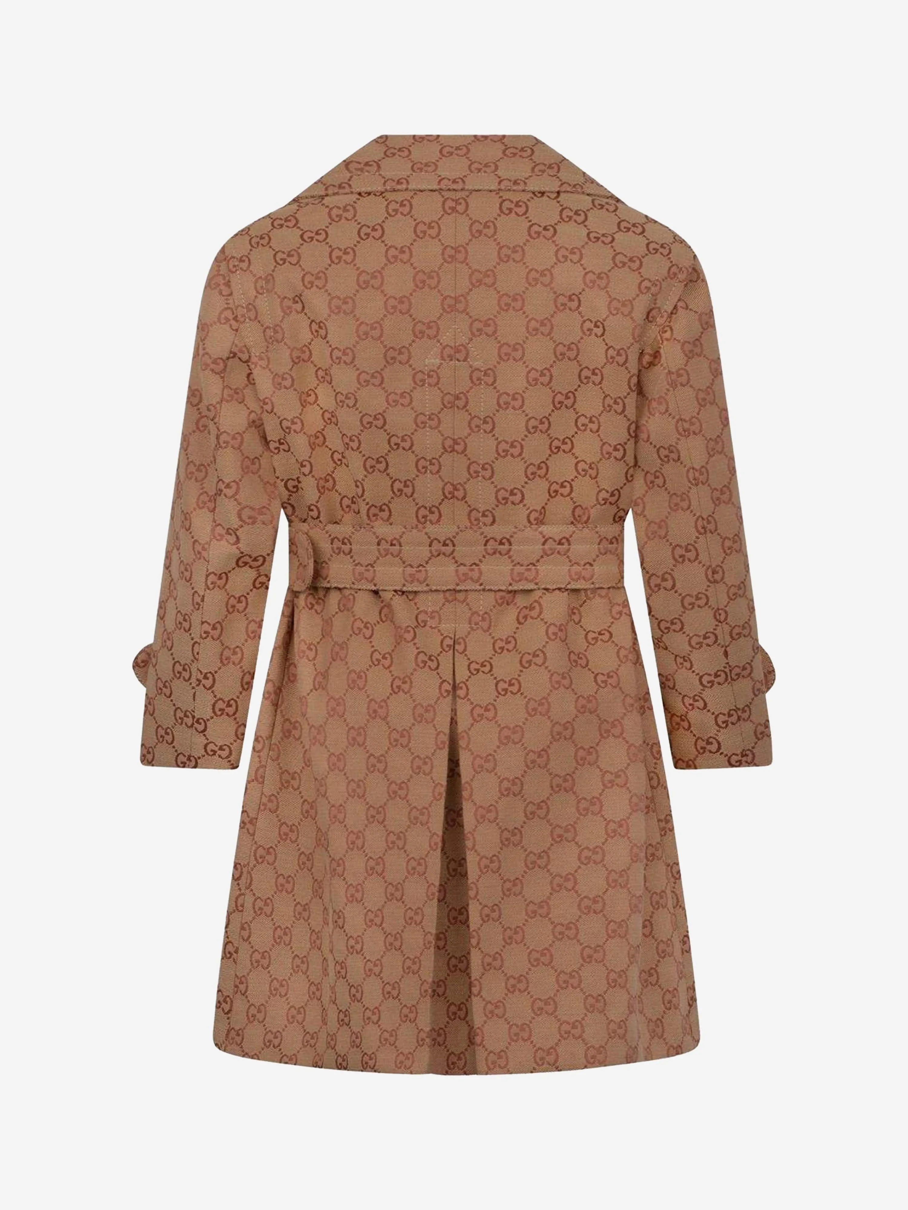 Gucci Kids Coat - Beige GG Canvas Coat