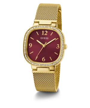 GUESS Ladies Gold Analog Watch