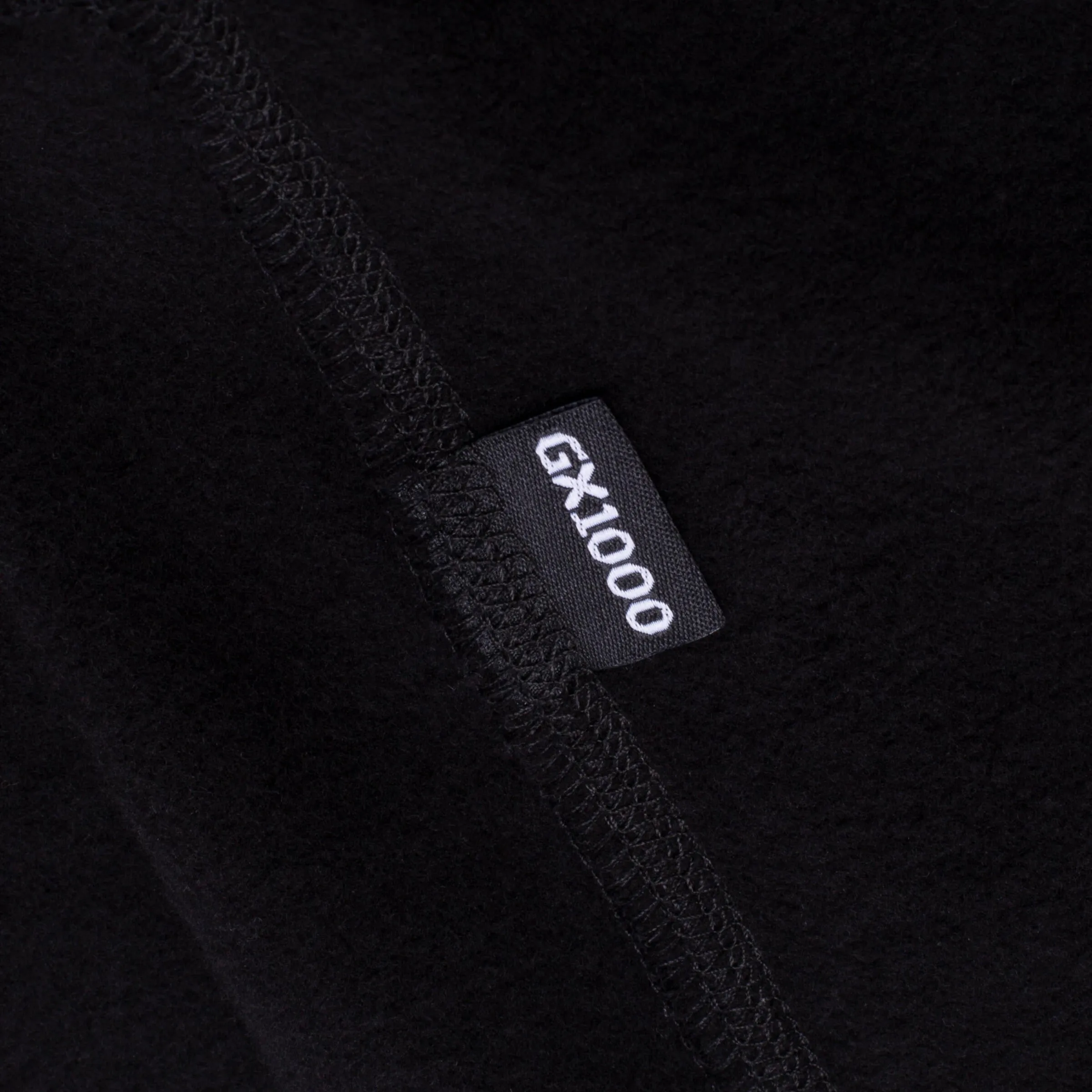 GX1000 OG Logo Inside Out Hoodie Black