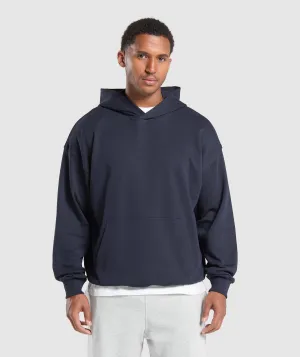 Gymshark Rest Day Essentials Hoodie - Heavy Blue