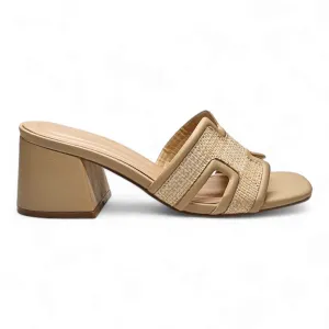 H Band Bobbie Block Heel