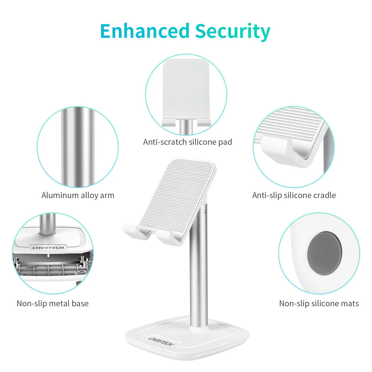 H035 Choetech Adjustable Phone Stand