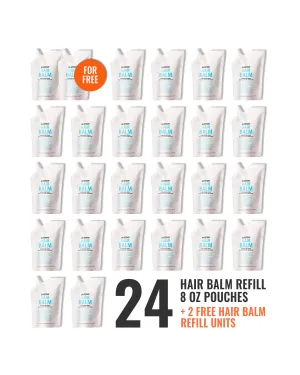 Hair Balm 8oz Refill Case (24)